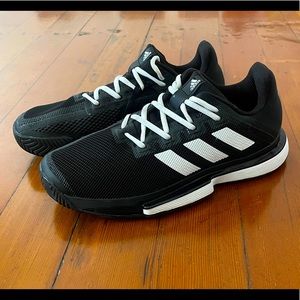 Sole Match Bounce Adidas hard court tennis/racquet.US Womens 9, men’s 8. Worn 2x
